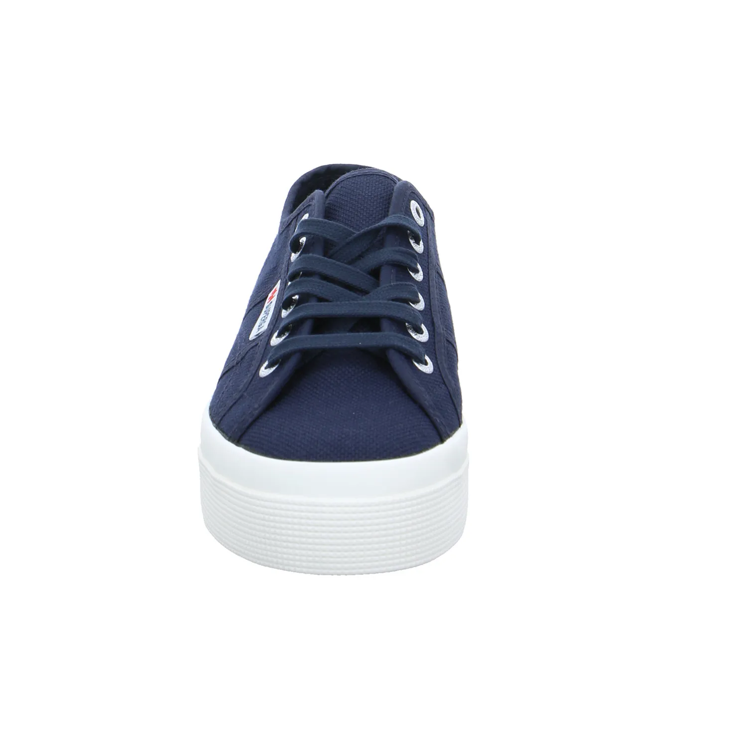 SUPERGA Sneaker Dunkelblau Textil