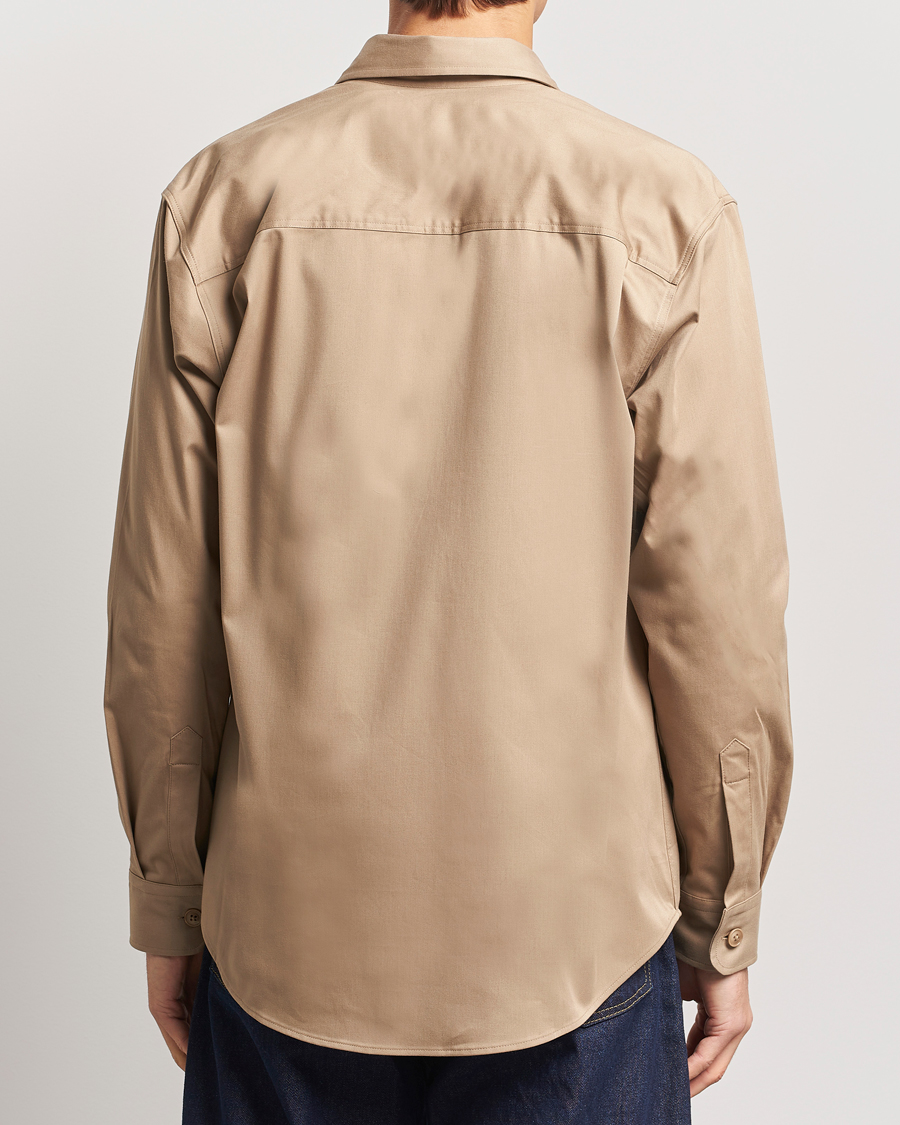 NN07 Quinsy Cotton Overshirt Timber Wolf