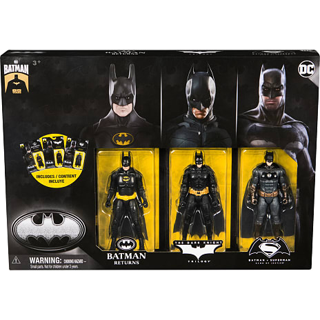 Batman 3-pak figurer 10 cm