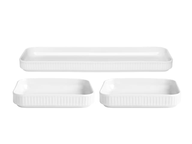 Pillivuyt Fadsæt rektangulært White