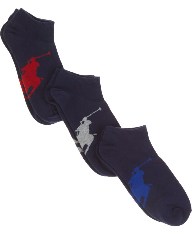 Polo Ralph Lauren Ankelstrømper 3-pak Blå