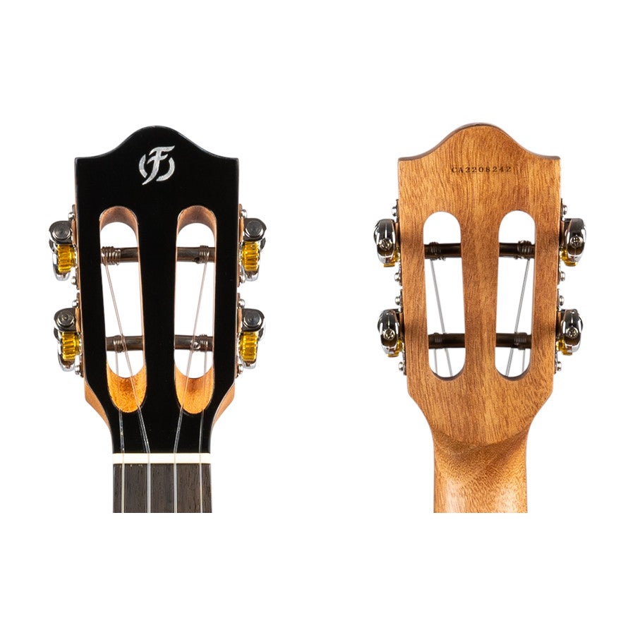 Flight Iris Concert Ukulele Red concert ukelele met gigbag