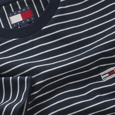 Tee-shirt à manches courtes homme Tjm Slim Stripe TOMMY HILFIGER