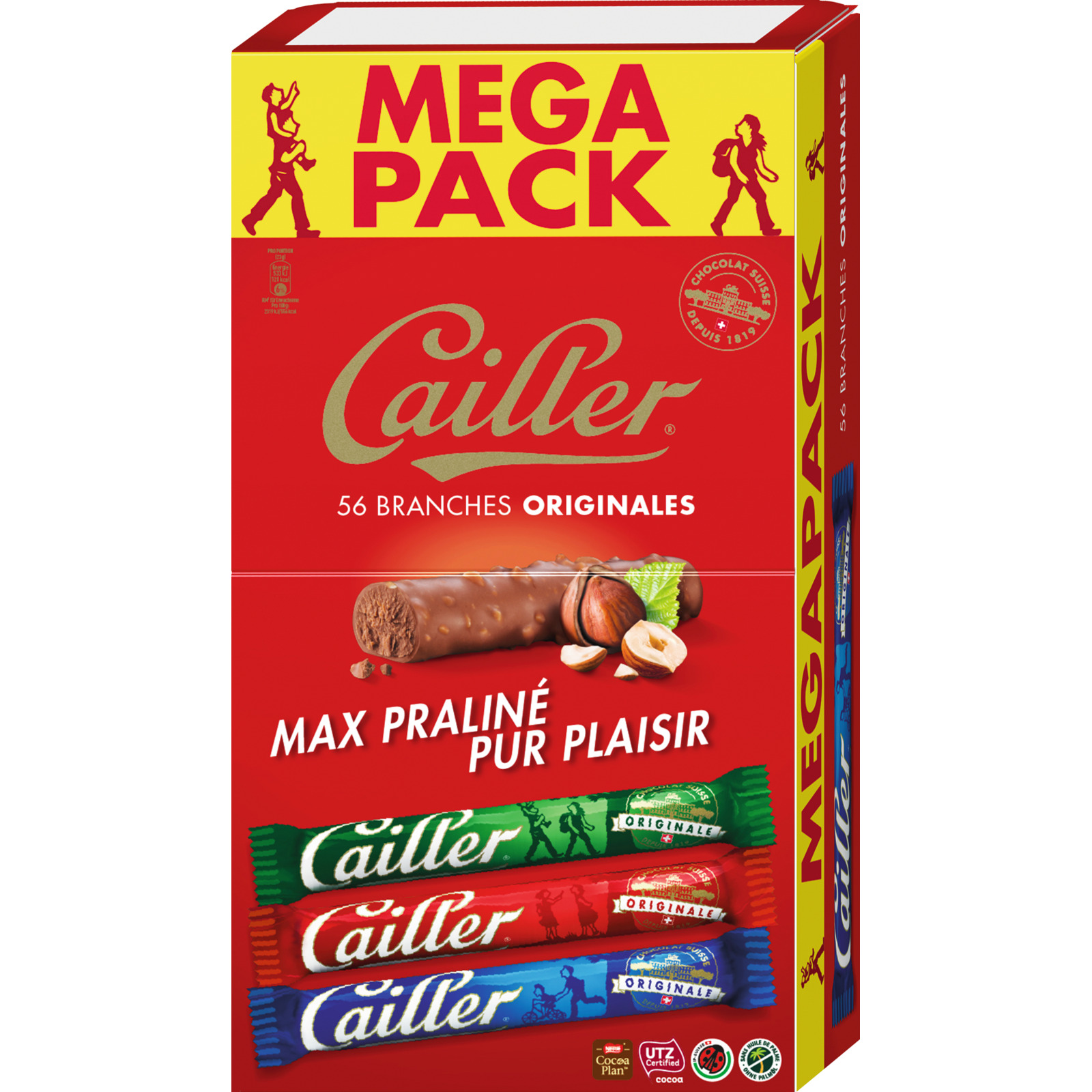 Cailler Branches Milch 56 x 23 g