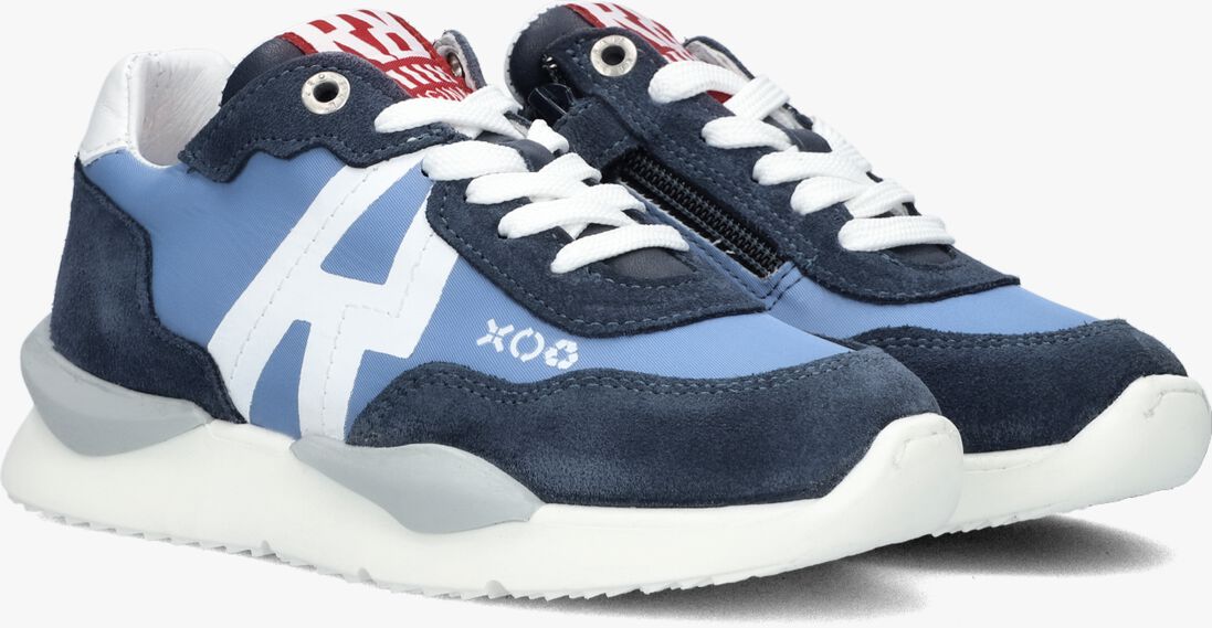 RED-RAG blauwe red-rag lage sneakers 13561