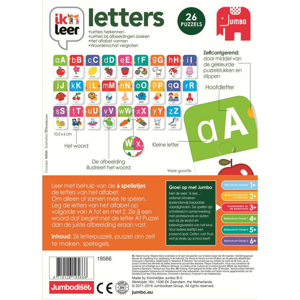 Jumbo Ik Leer Letters