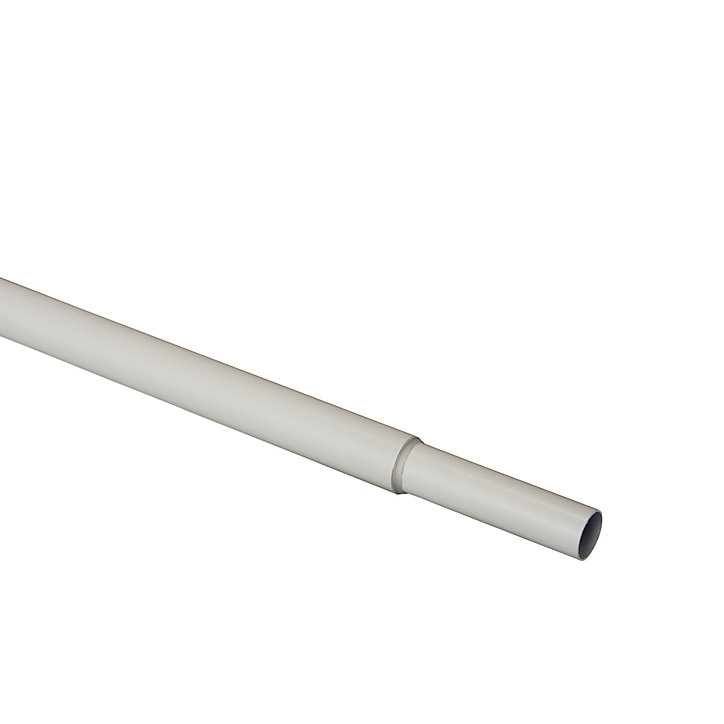 Tringle à rideau GoodHome extensible Ikaria, blanc mat, 100/150 cm
