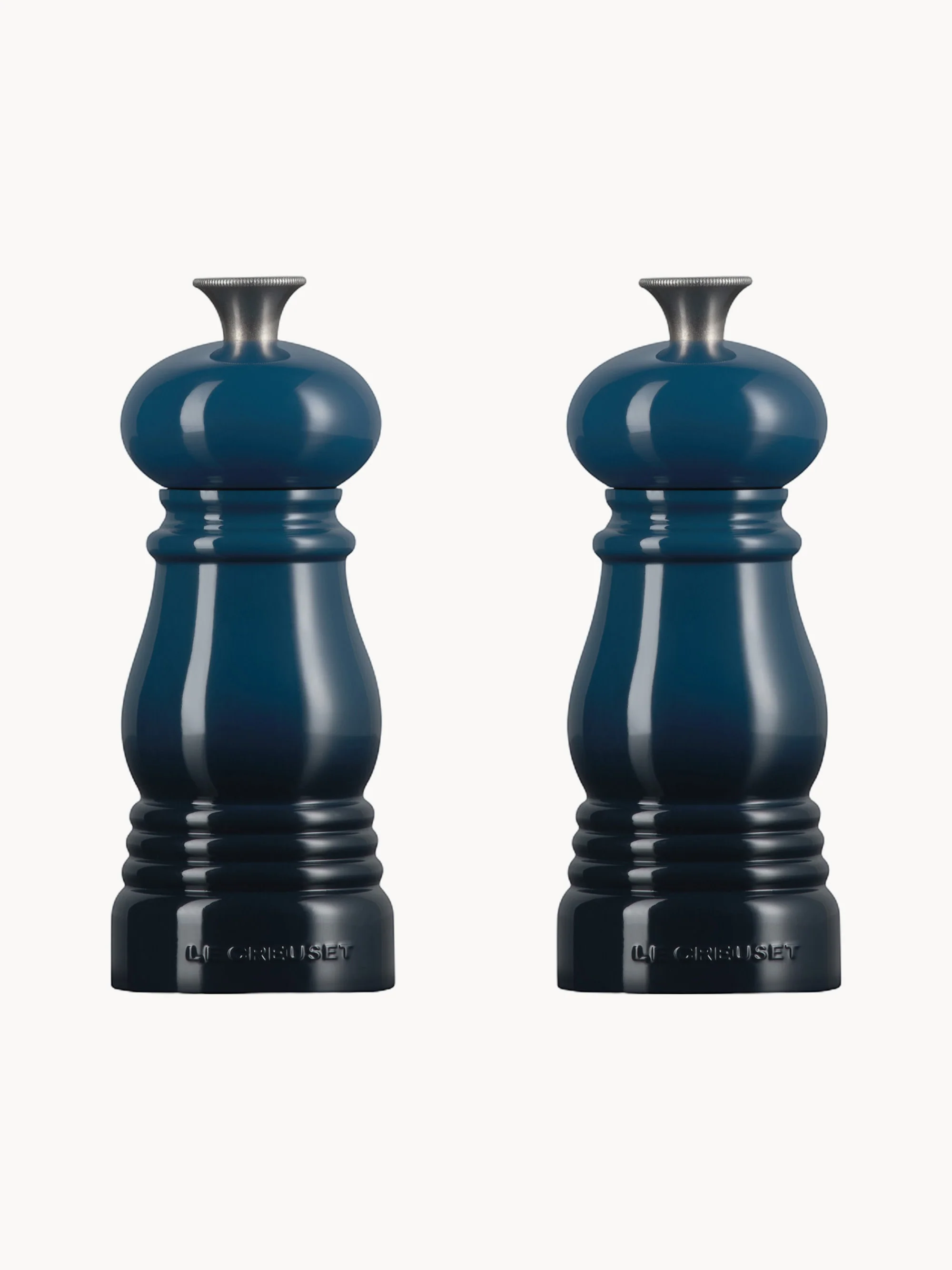 Zout- en peperstrooier Creuset met keramisch maalwerk, 2-delig