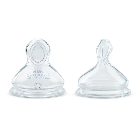 Tétines anti-coliques First Choice+   6-18 mois   de               Nuk