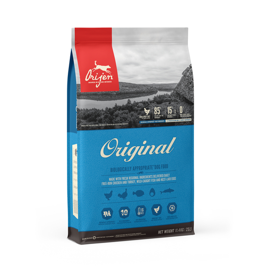 Croquettes chien adulte sans céréales viande & poisson - 11.4 kg