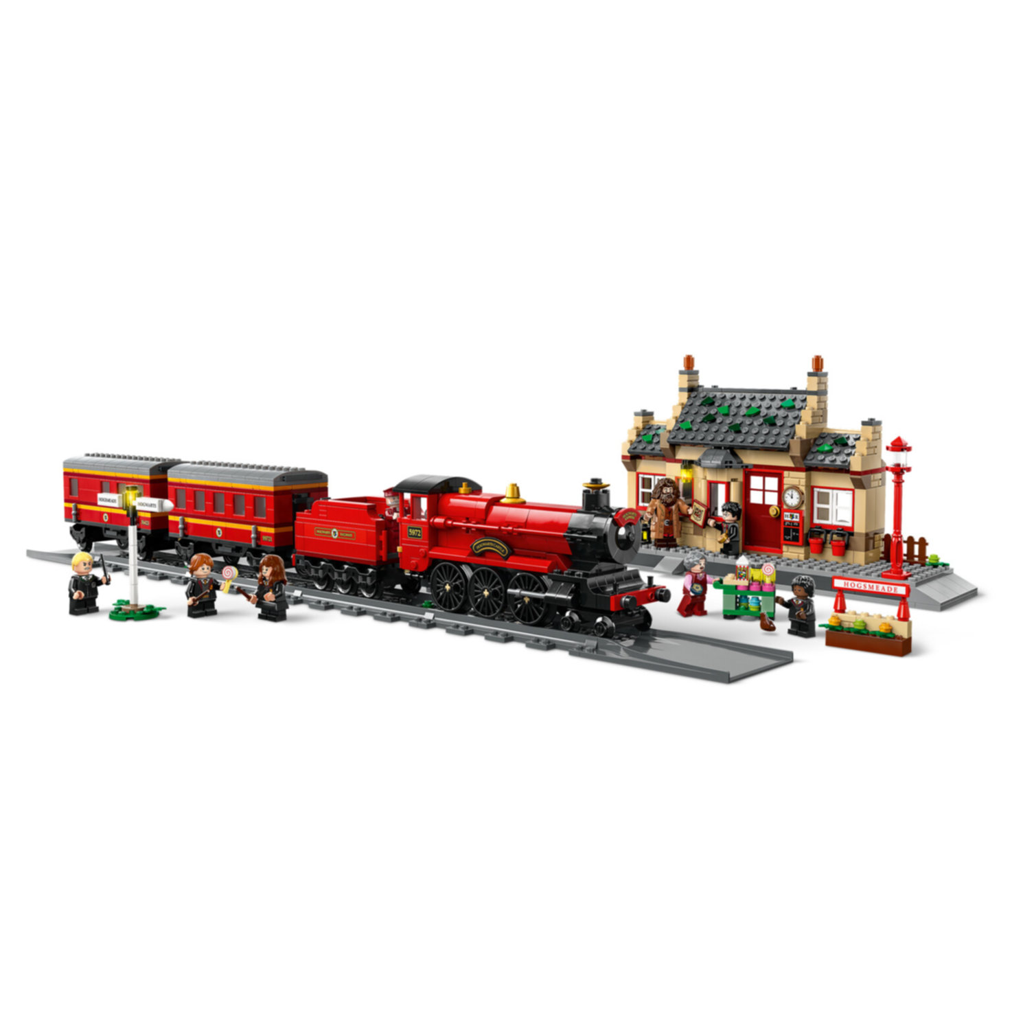 LEGO® Harry Potter™ 76423 Hogwarts Express™ & der Bahnhof von Hogsmeade™ (LEGO® Rare Set)