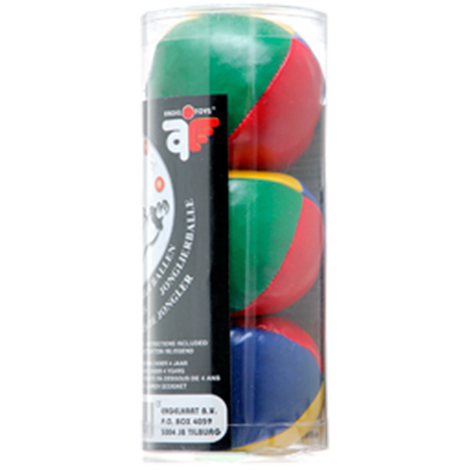 Jongleerballen in een koker - set van 3