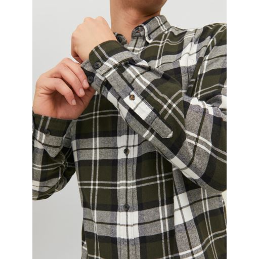 Jack&Jones Classic Check Skjorte, Rosin, XXL