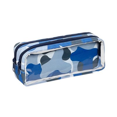 Trousse Double Camo - 2 compartiments - différents modèles disponibles - Viquel