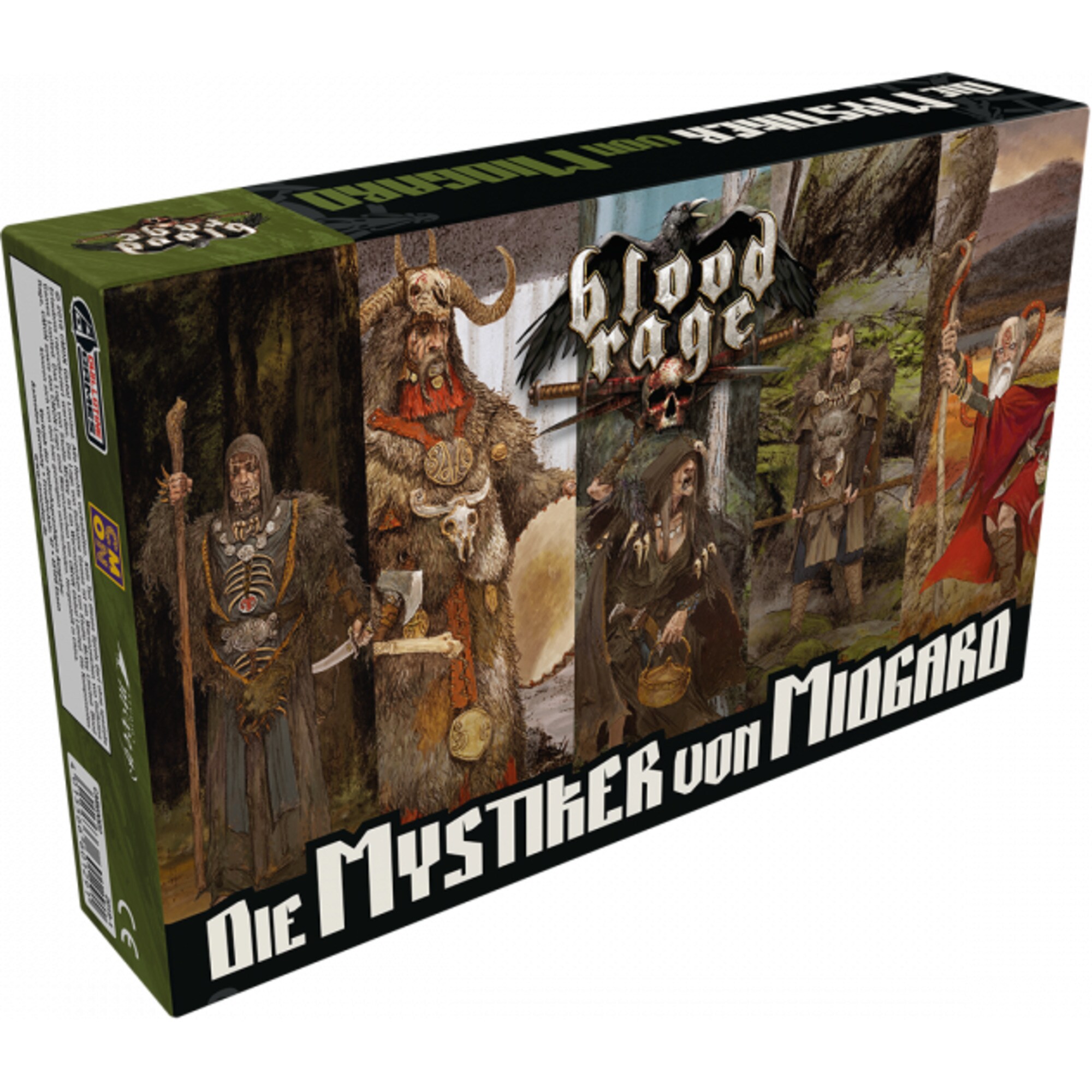 Asmodee Brettspiel Blood Rage - Die Mystiker von Midgard