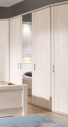 Drehtürenschrank Luxor Polar-Lärche Nachbildung ca. 150 x 220 x 58 cm