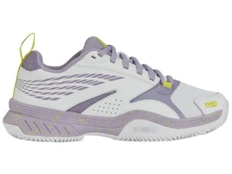 Tennis shoes for ladies SPEEDEX CLAY white/wisteria EU38