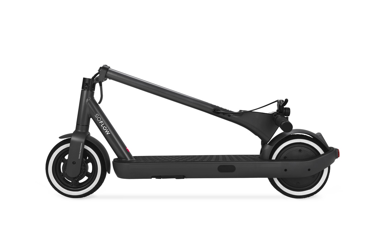SoFlow - SO ONE+ E-Scooter 7,8 Ah, black, dt. Straßenzul.