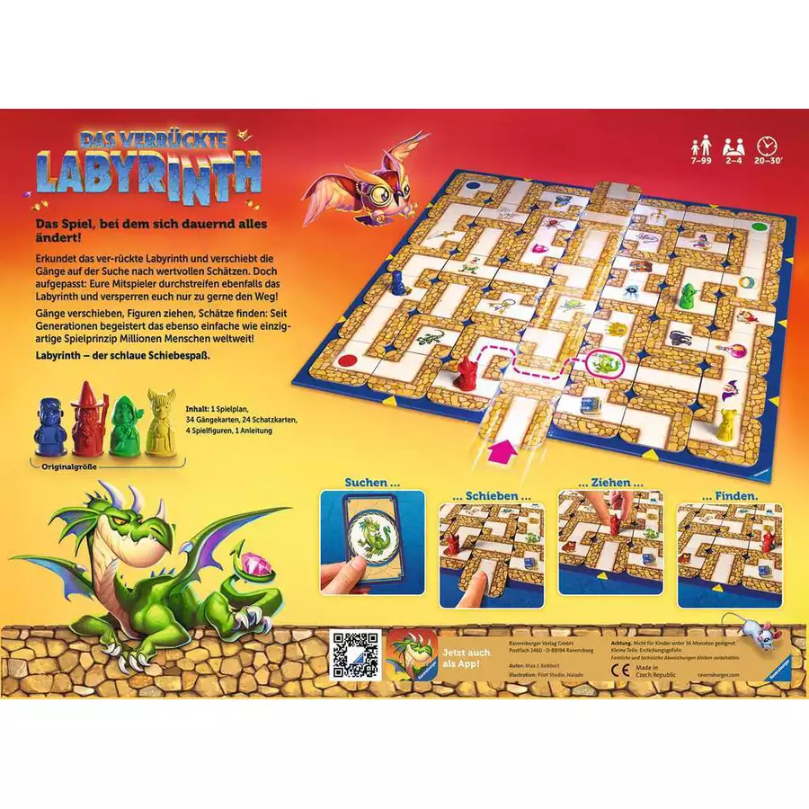 Ravensburger Das verrückte Labyrinth bunt