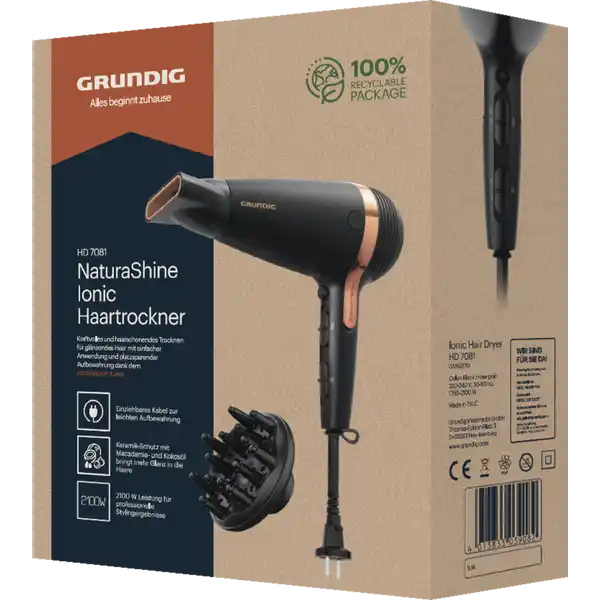 Haartrockner HD 7081 (Natura Shine)