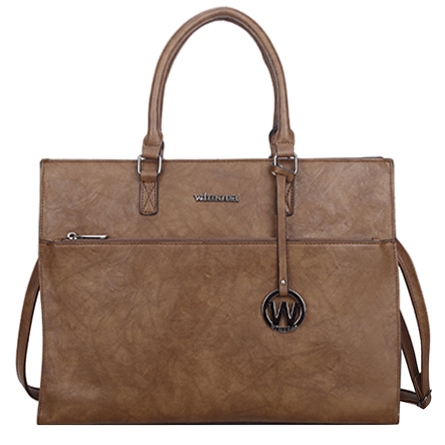 Wimona Franca 14'' Laptoptas taupe