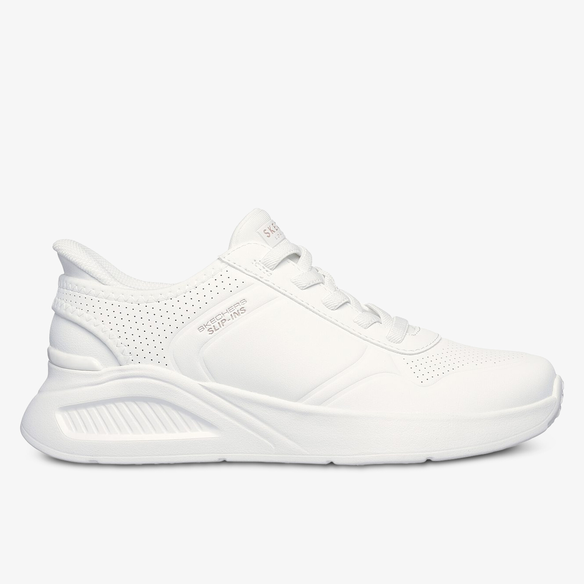 SKECHERS Damen Slip On weiß