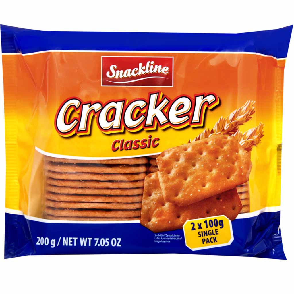 Snackline Cracker Classic 200g MHD:30.12.25