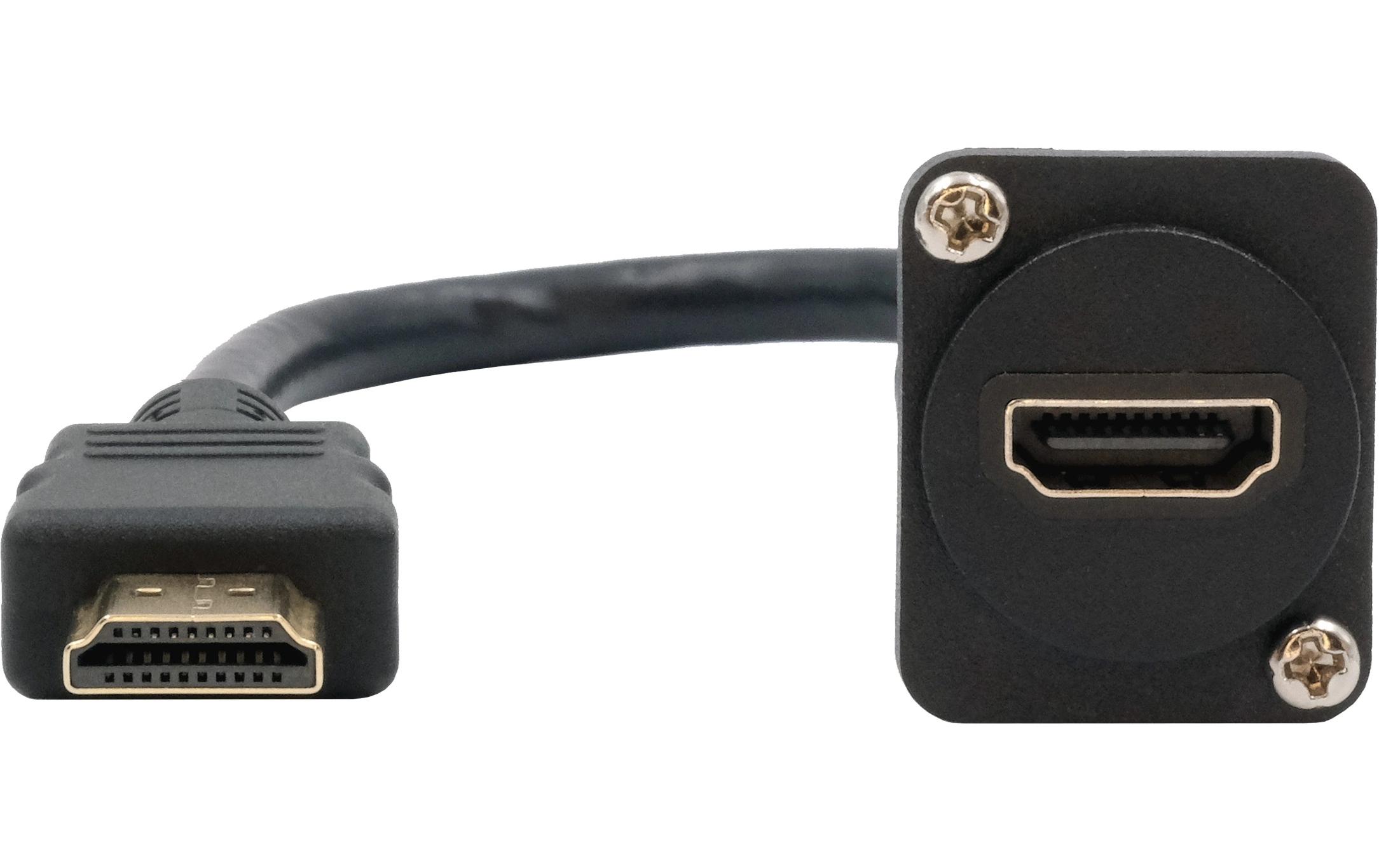 Adapterkabel EX-49162 Buchse zu SteckerExsys D-Typ Kabel-Adapter HDMI Buchse zu Stecker, 20 cm