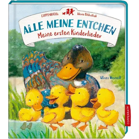 Coppenrath Verlag kleine Bibliothek Alle meine Entchen (erste Kinderlieder)