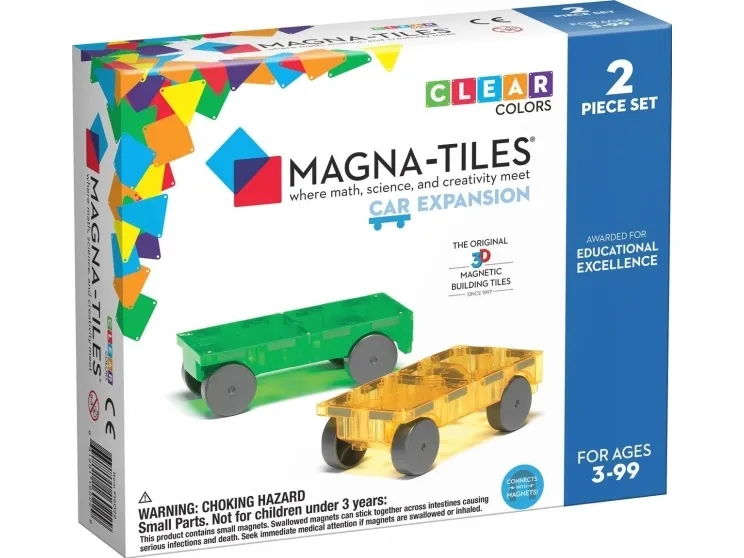 Magna-Tiles Cars 2 pcs expansion set