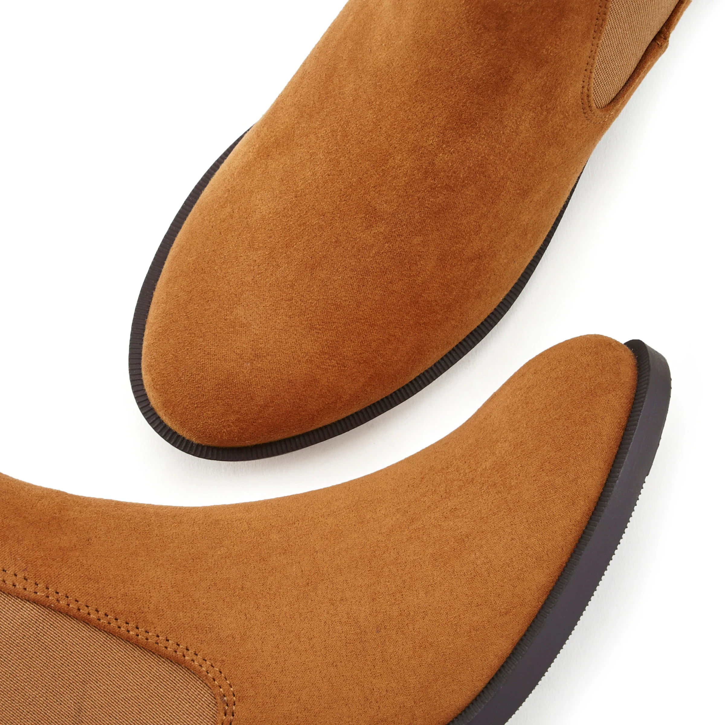 Vivance Chelseaboots in camelfarben