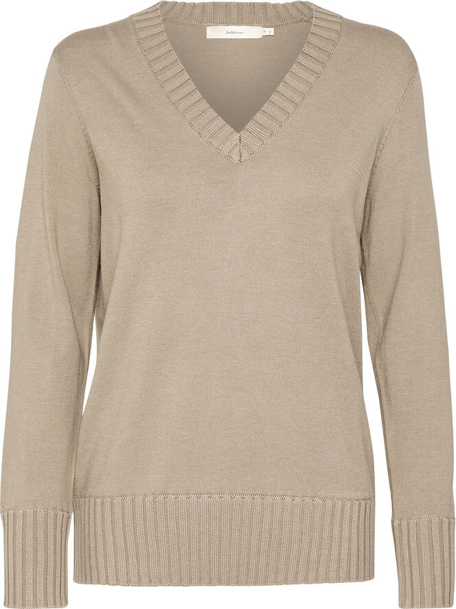 InWear ZauloIW Vneck Pullover Beige melange