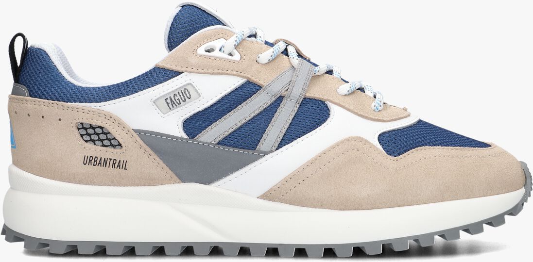 FAGUO blauwe faguo lage sneakers urbantrail baskets