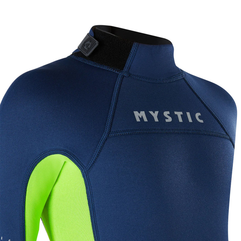 Shorty Junior Mystic Star Backzip 3/2mm Night Blue