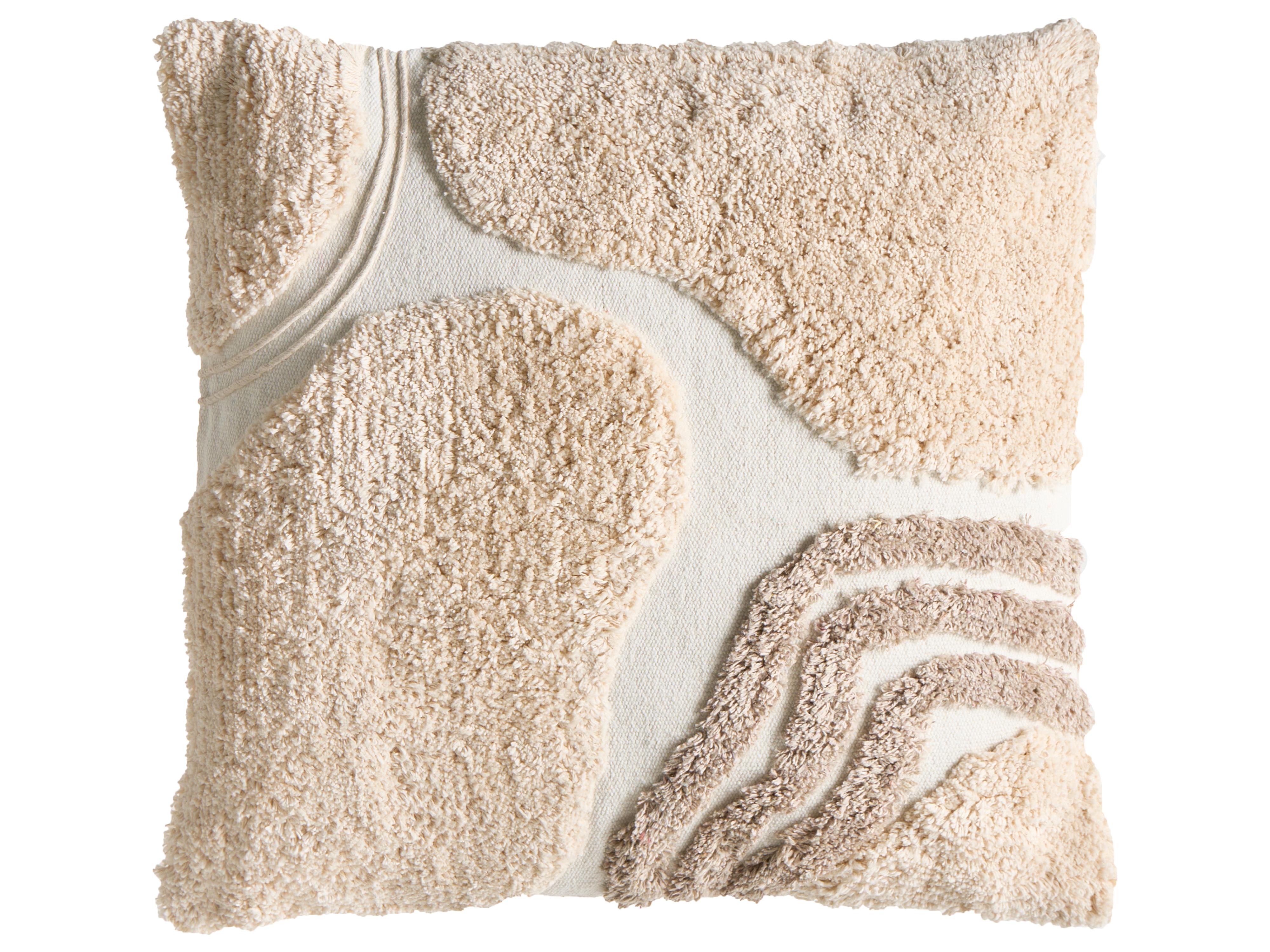 Set van 3 sierkussens ALSTONIA Katoen 30 x 50 cm 45 x 45 cm Groen abstract patroon