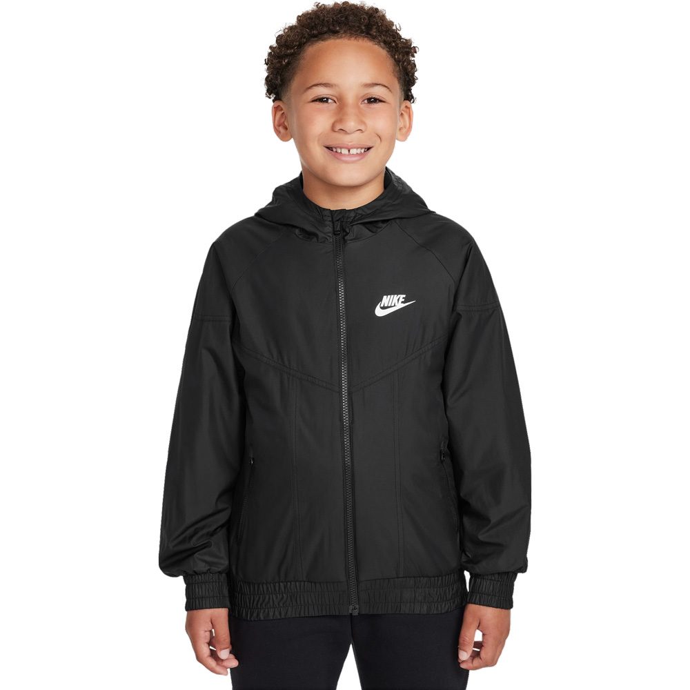 Nike Sportswear Windrunner Repel Jacke Kinder schwarz