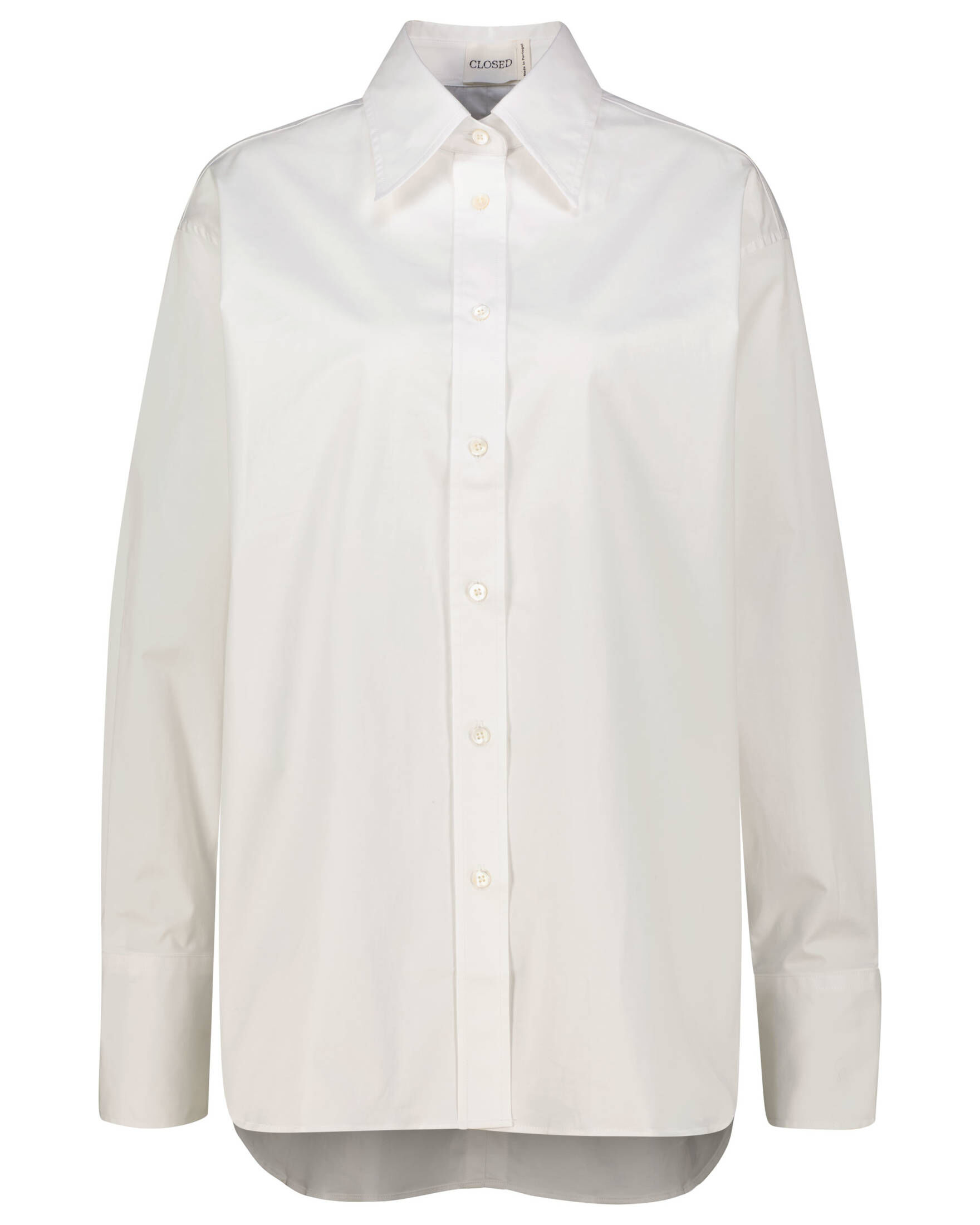 Closed| Damen Bluse ICONIC SHIRT Relaxed Fit Langarm