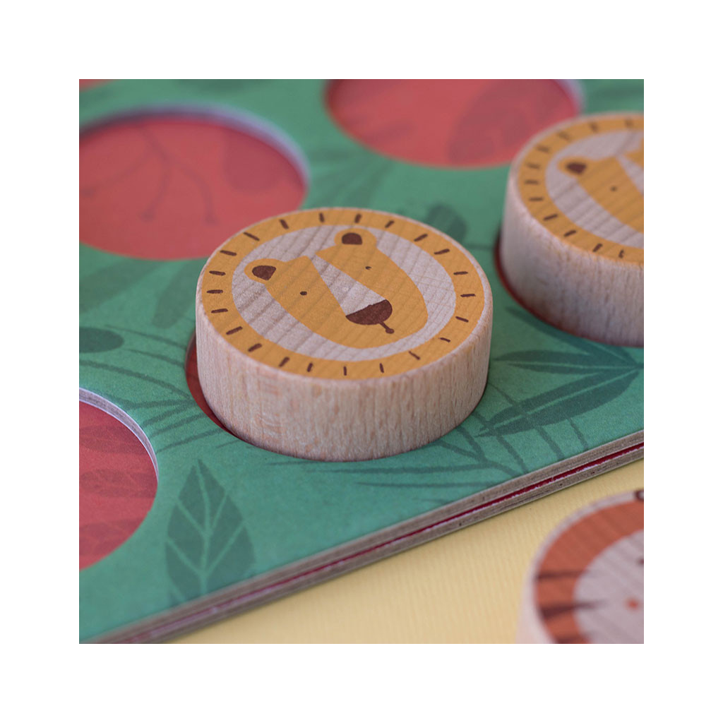 Tic Tac Toe - Lion & Tiger