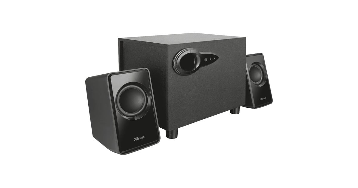 TrustAvora 2.1 Subwoofer Speaker set pc-luidspreker  (Zwart, 20442)