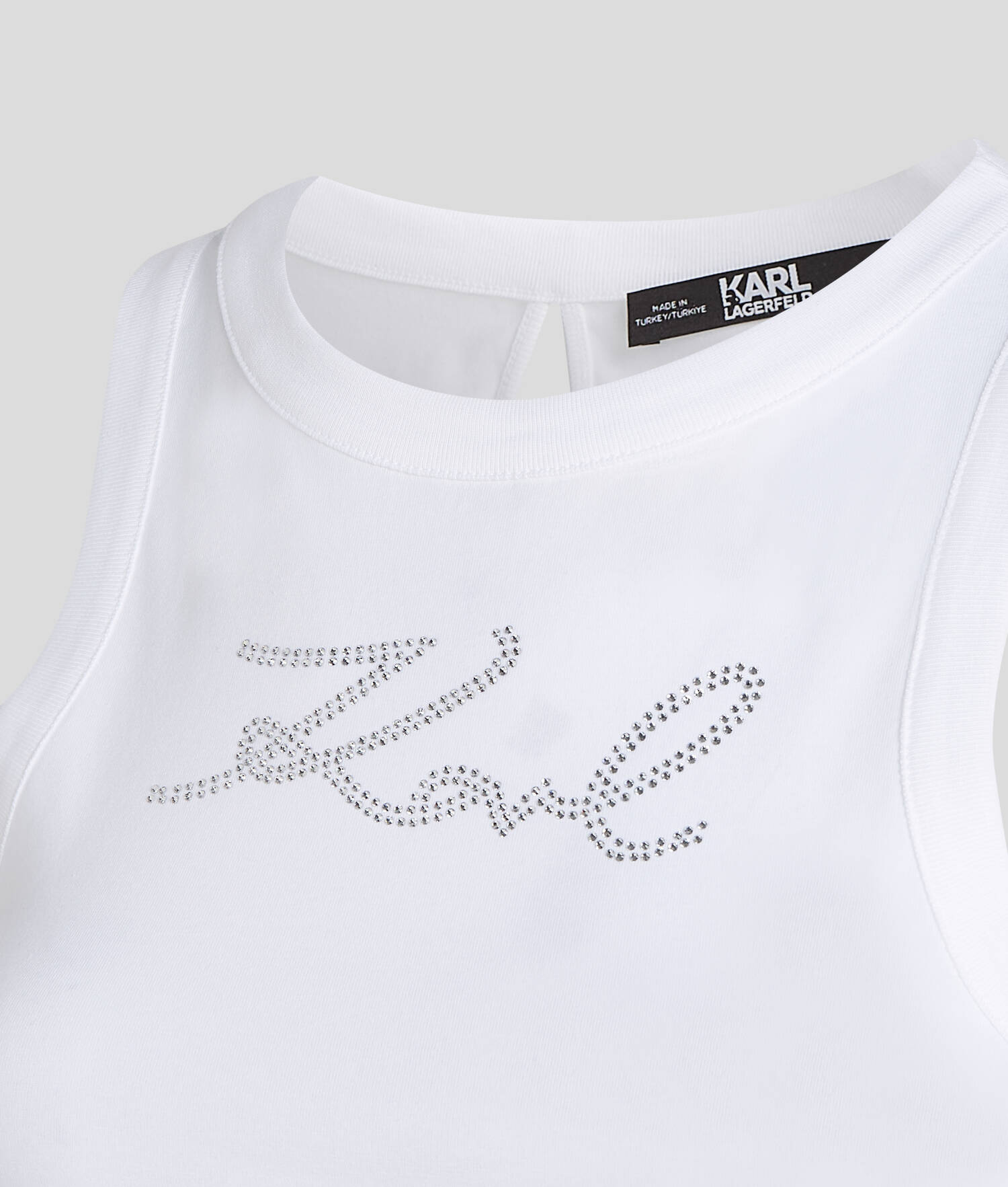 DÉBARDEUR KARL SIGNATURE EN STRASS