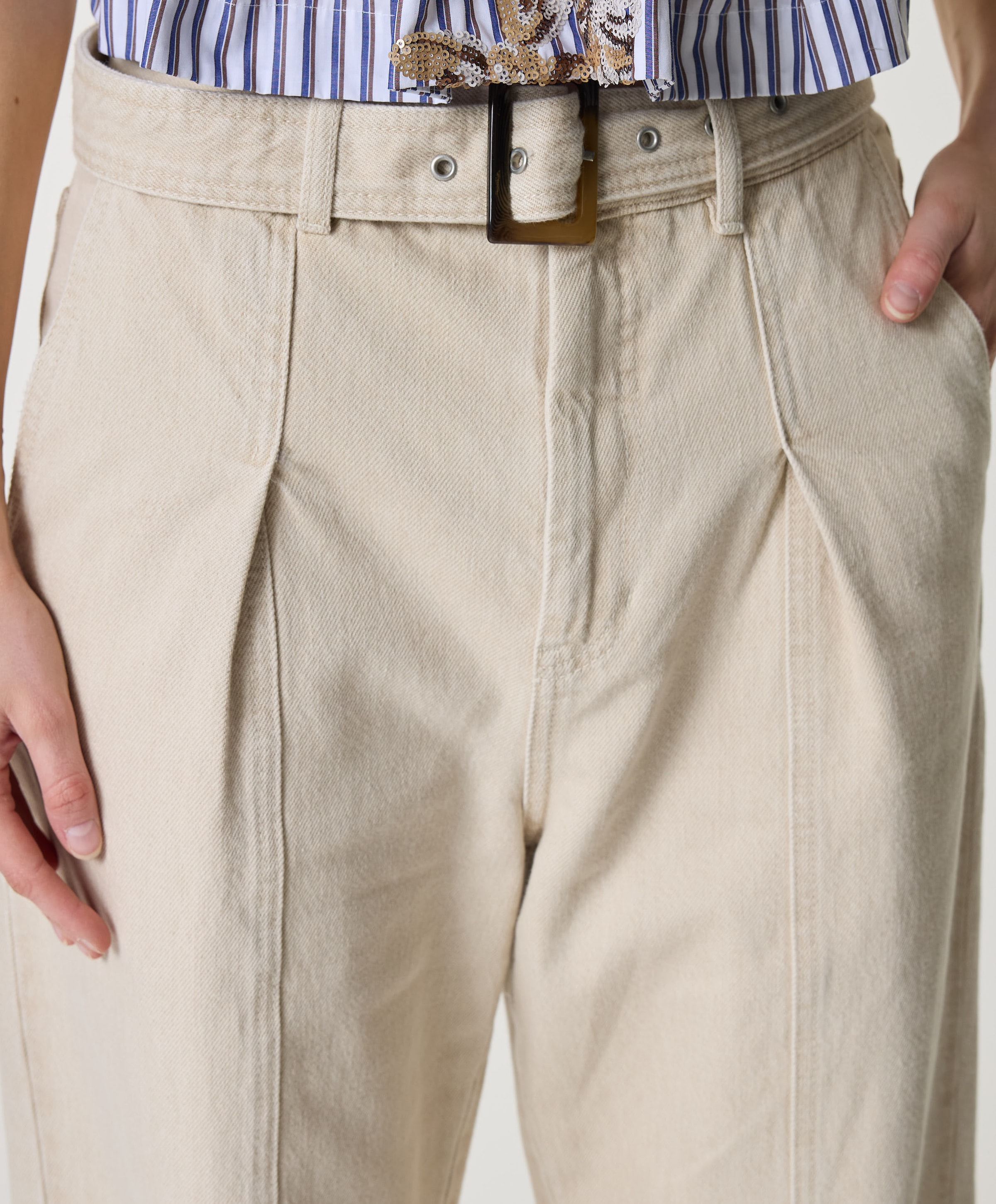 Munthe NANINA dames jeans beige