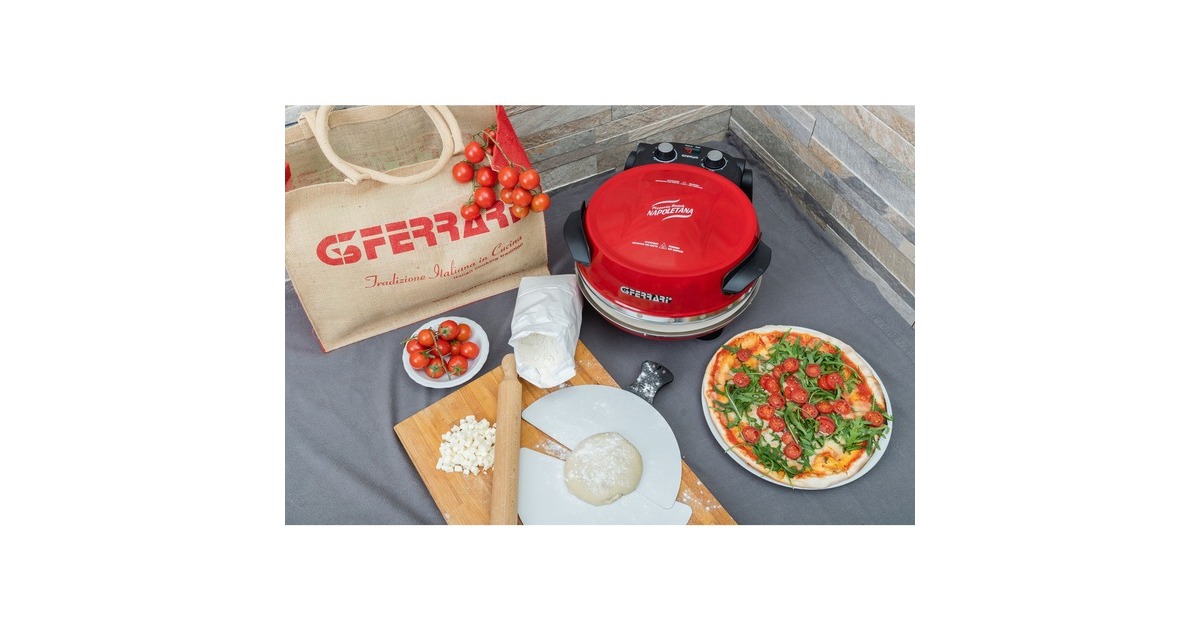 G3 FerrariNapoletana G10032 pizzaoven  (Rood)