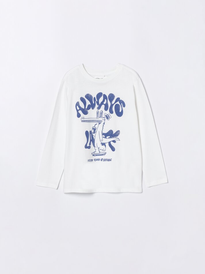 Pacote com 2 camisetas estampadas - Azul Royal