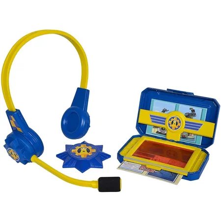 Simba Feuerwehrmann Sam Polizei Headset und Smartphone