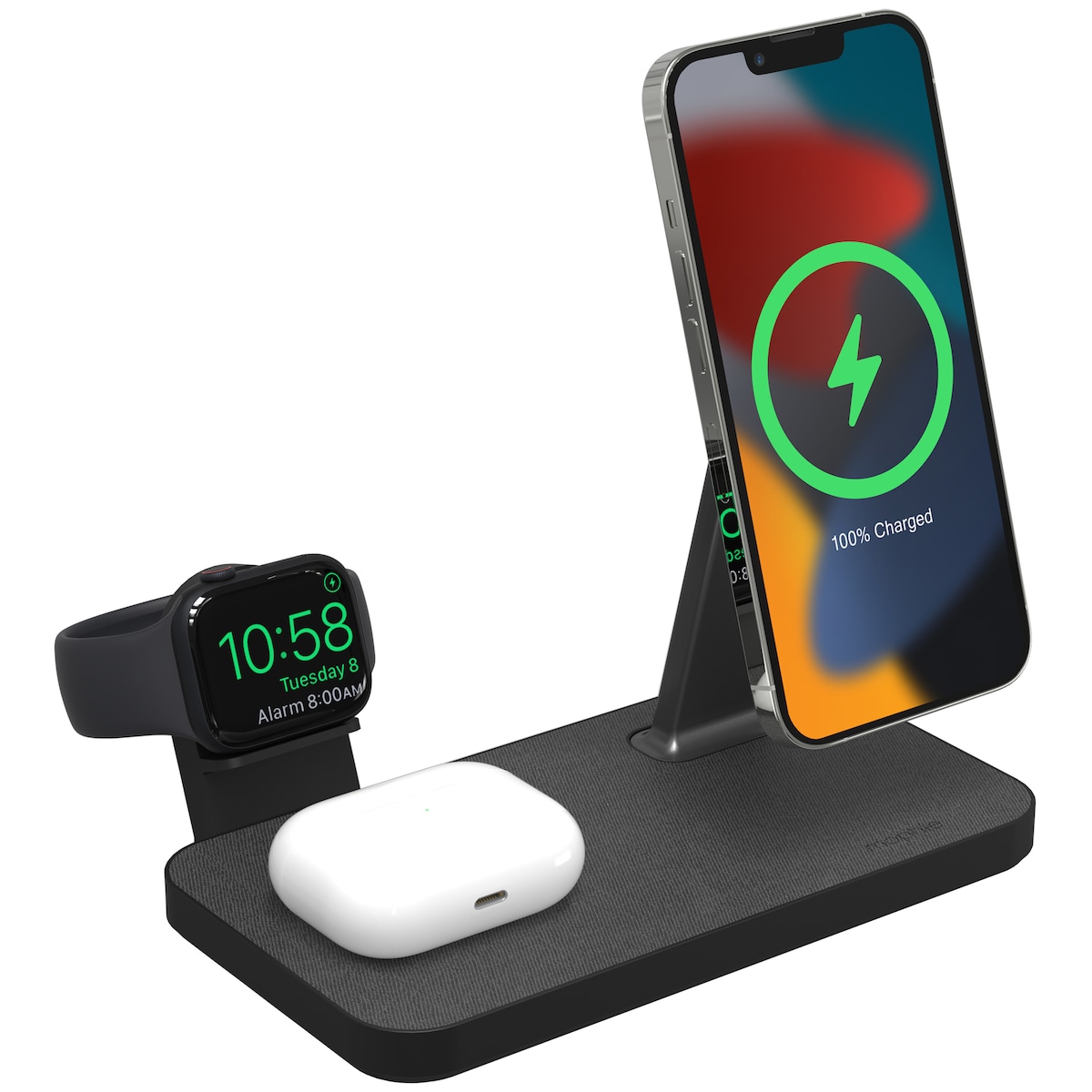 Mophie Snap+ 3i1 trådløst ladestativ
