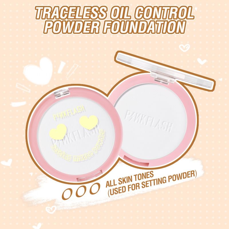 PINKFLASH - Lasting Matte Pressed Powder - 3 kleuren