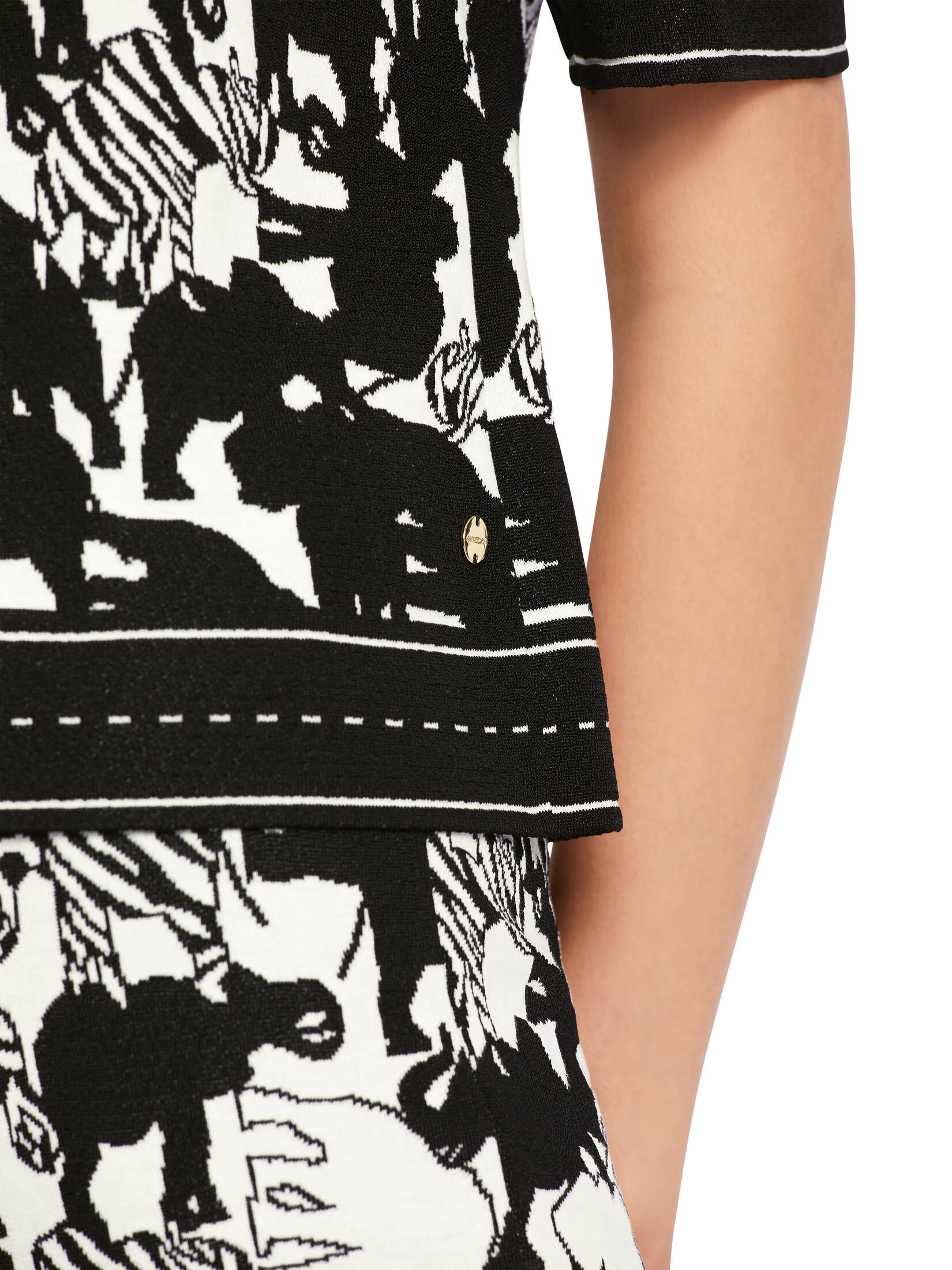 Marc Cain| Damen Pullover Kurzarm