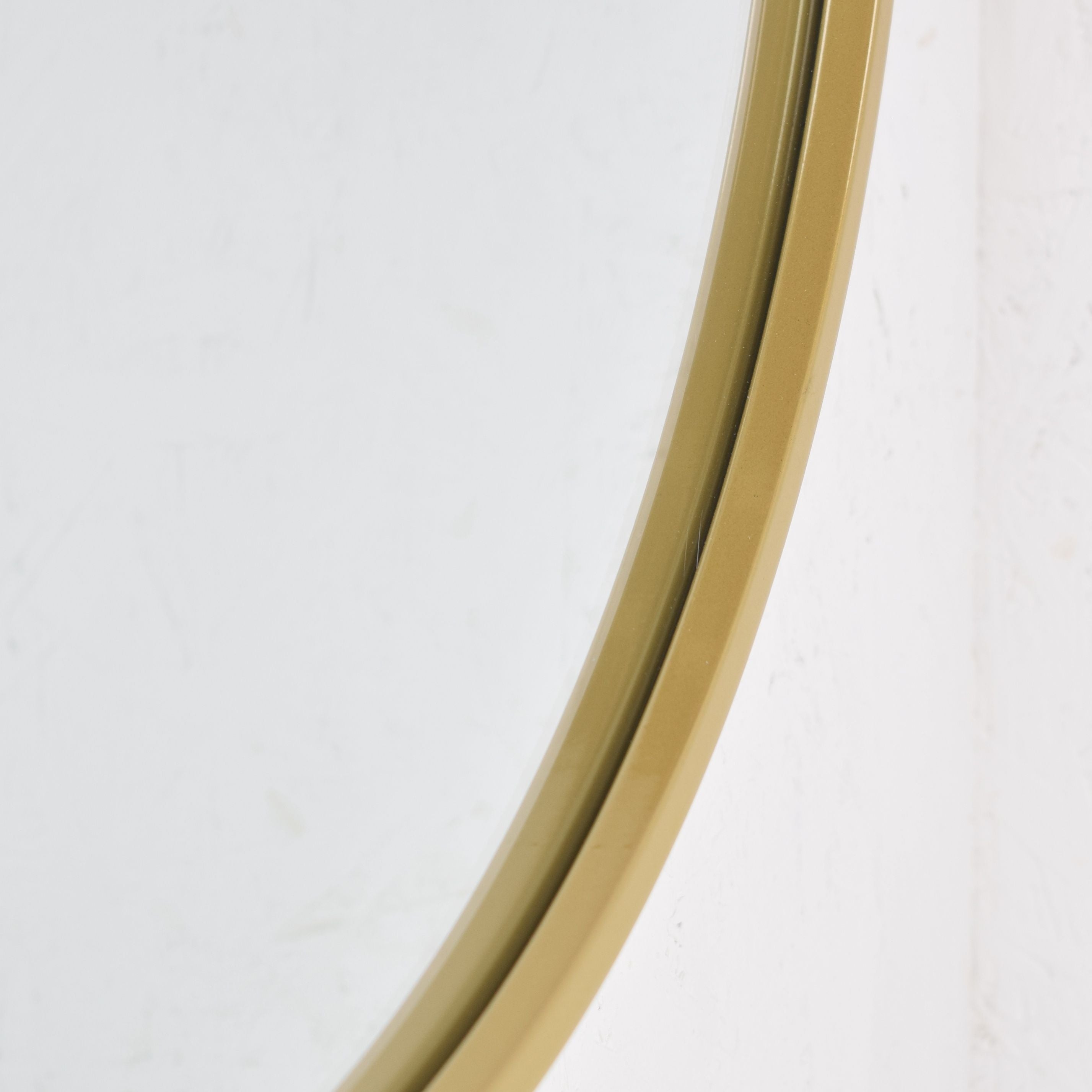 Fragix Iris Spiegel Ovaal - Goud - Metaal - 80x50