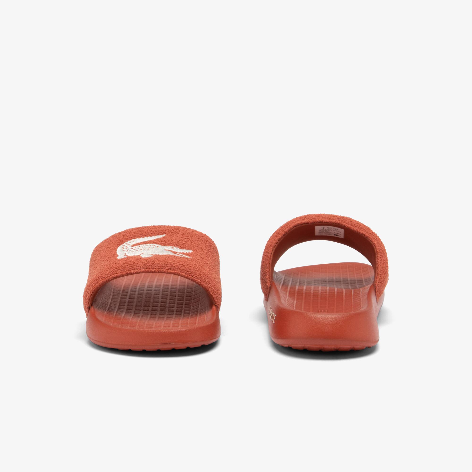 Claquettes Serve Slide 1.0 femme Claquettes & Sandales - Orange - Lacoste - Femme