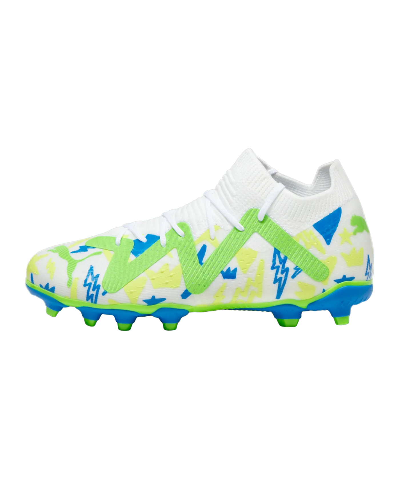 PUMA FUTURE Match FG/AG NJr Jr Kids Weiss F01